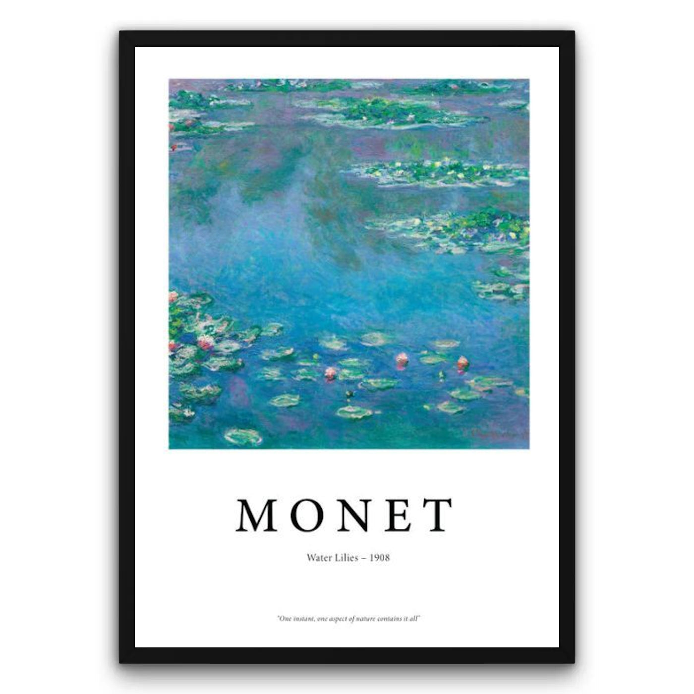 Claude Monet - Water Lilies Plakat