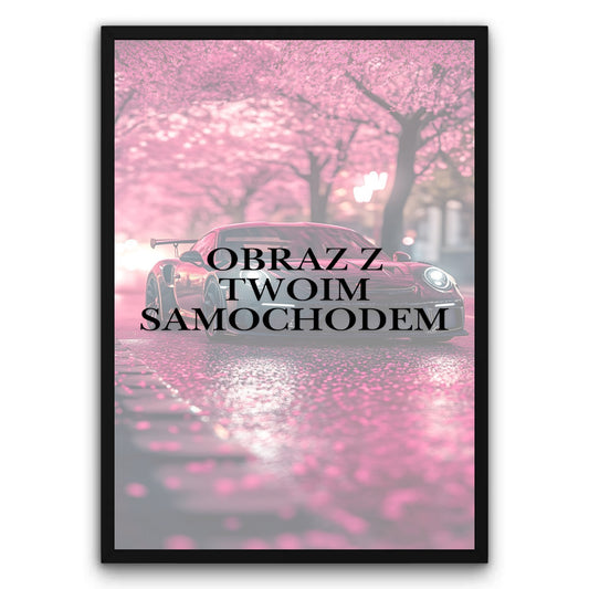 Personalizowany Obraz Samochód