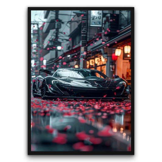 McLaren P1 GTR w Azji Plakat