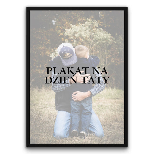 Personalizowany Plakat Na Dzień Taty