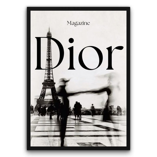 Magazine Dior Plakat