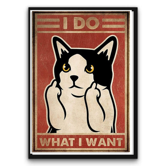 I Do What I Want Plakat
