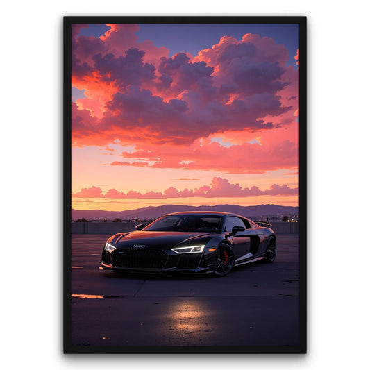 Audi R8 Plakat
