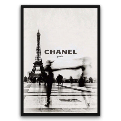 Paryska esencja Chanel Plakat
