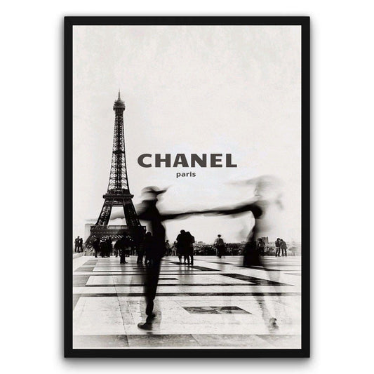 Paryska esencja Chanel Plakat