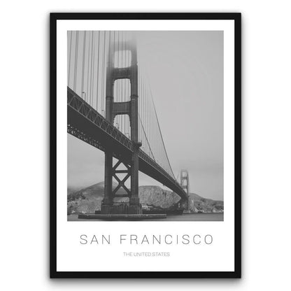 San Francisco The United States Plakat