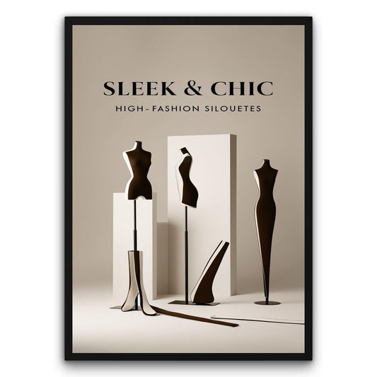 Sleek & Chic Plakat
