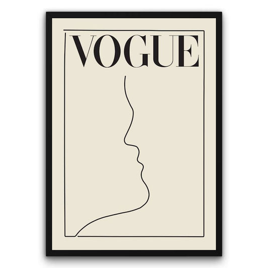 Vogue Profil Plakat
