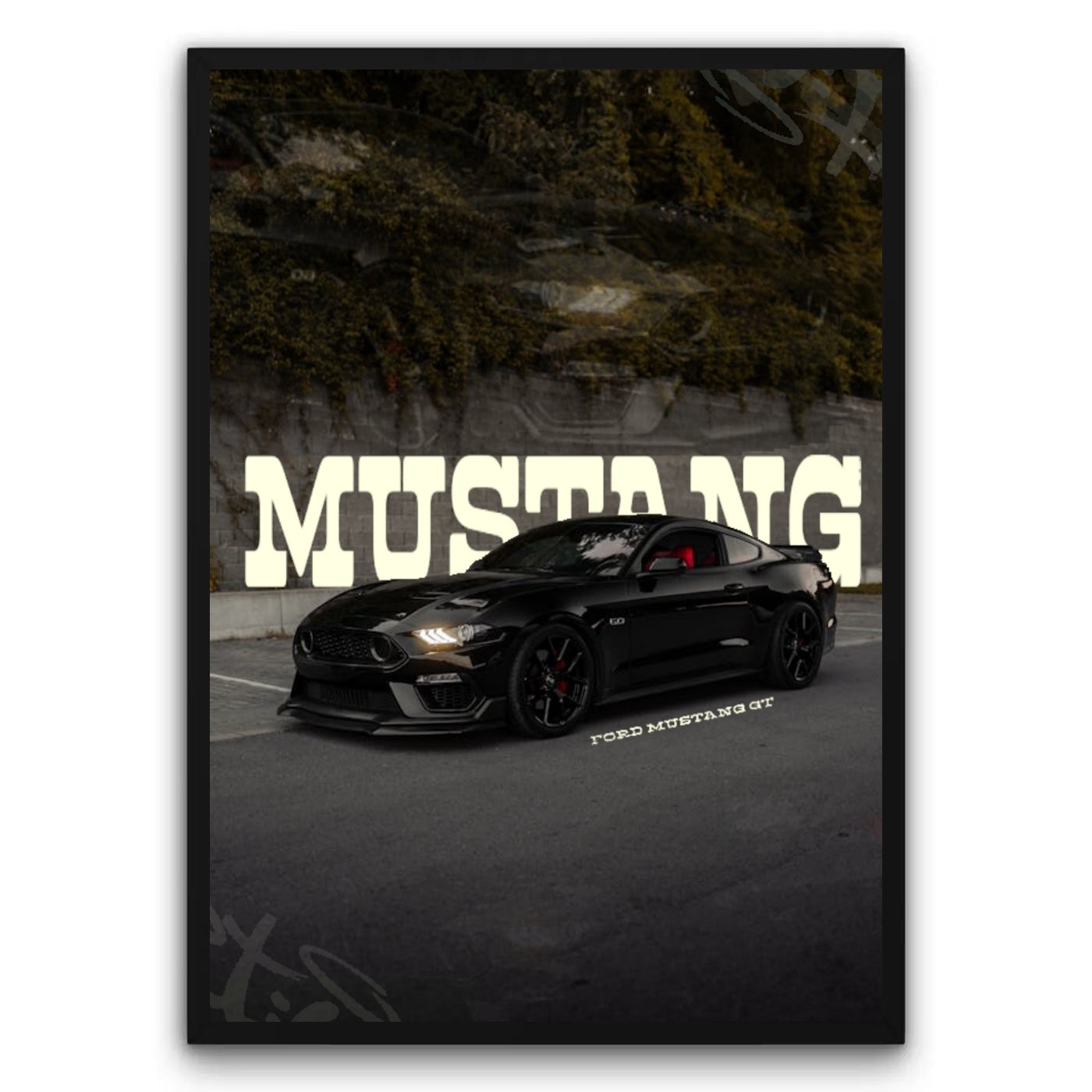 Ford Mustang GT Plakat