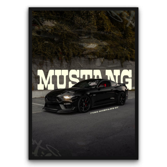 Ford Mustang GT Plakat