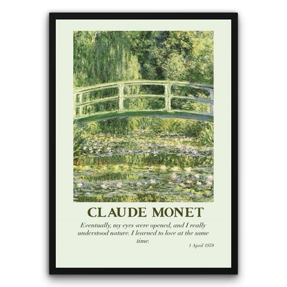 Claude Monet Plakat