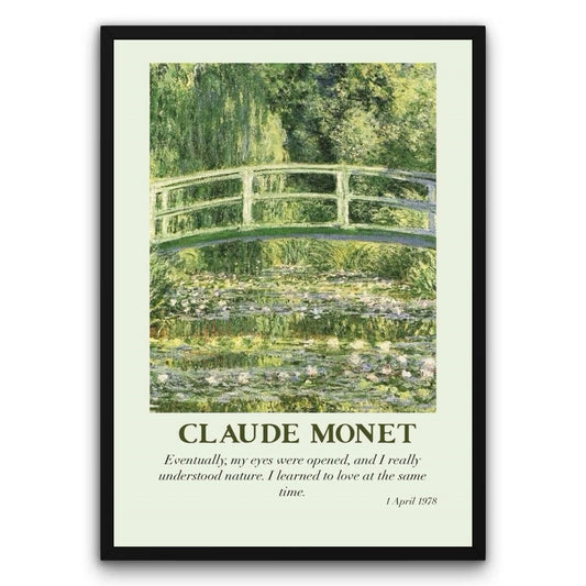 Claude Monet Plakat